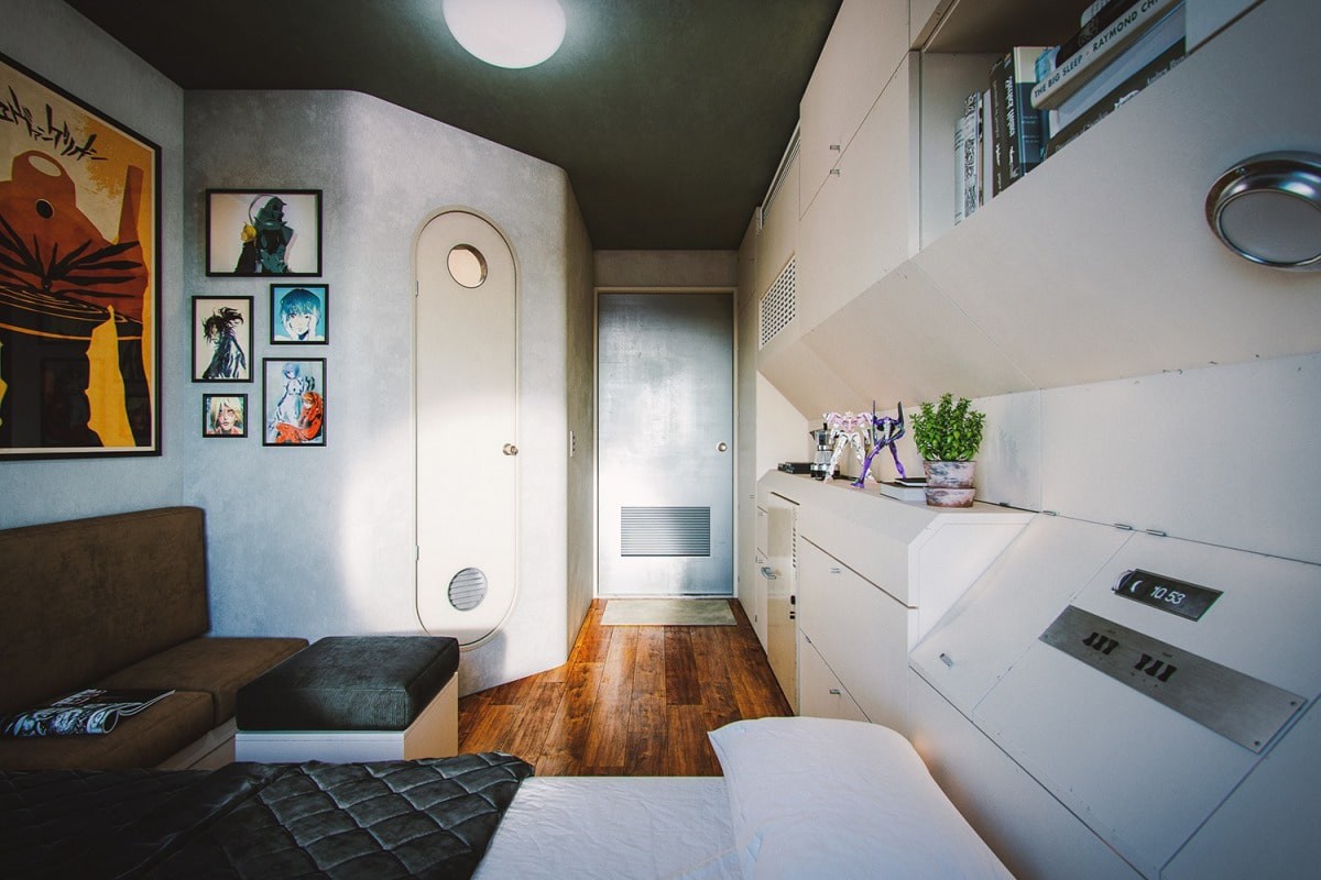 Дизайн квартир-студий в Азии
