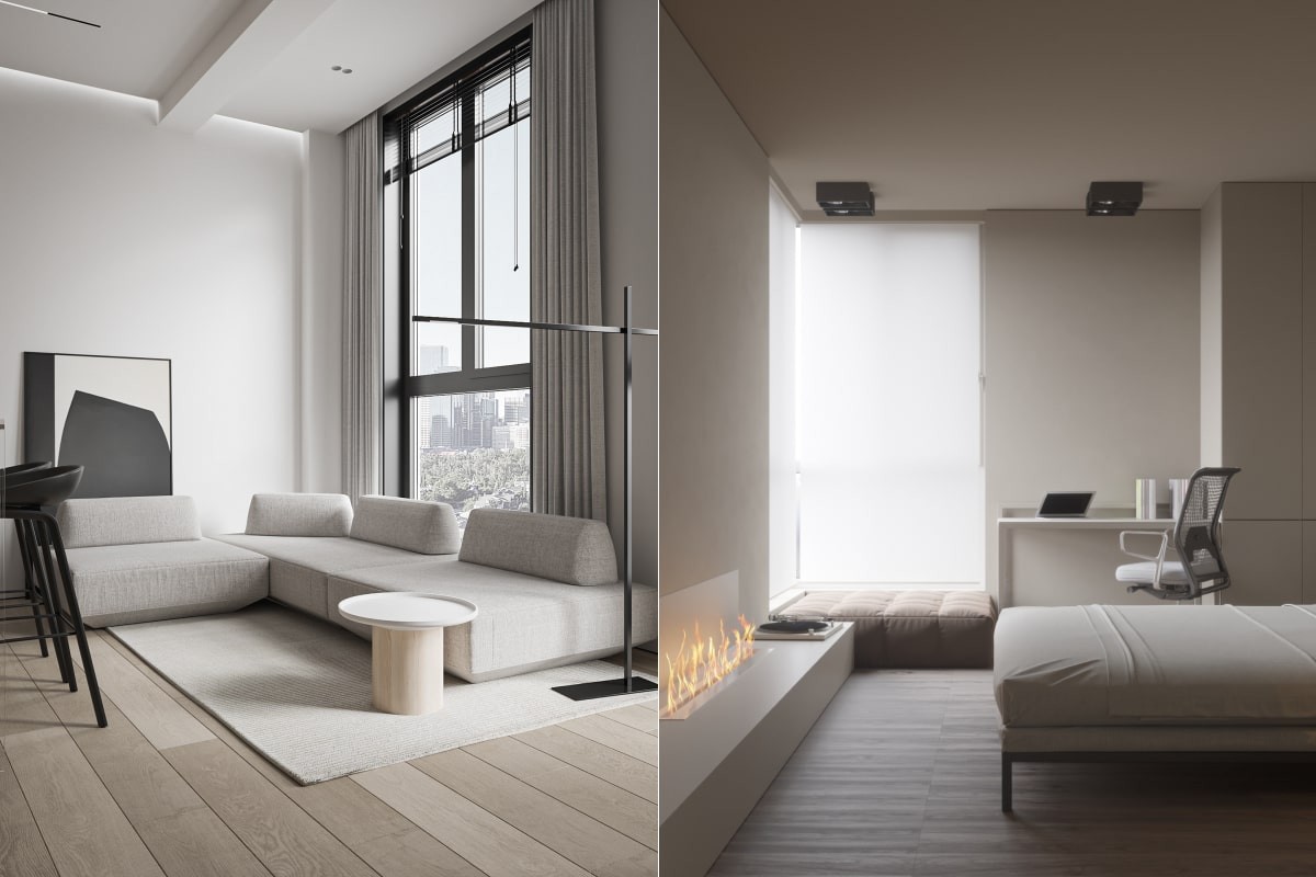 Стиль минимализм в интерьере квартиры или дома — современный дизайн 2023