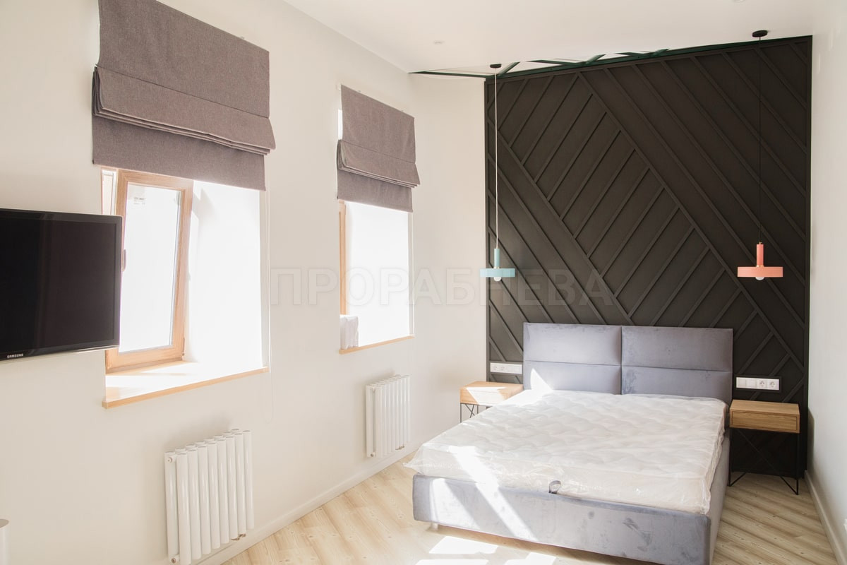 Рулонные тканевые шторы для оформления окон квартиры